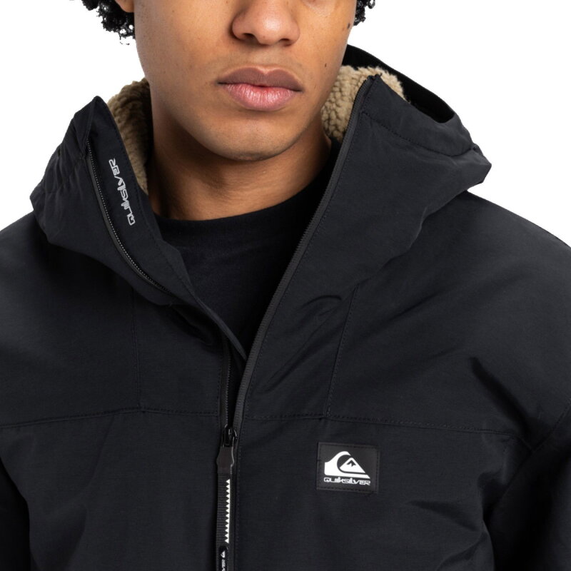 Quiksilver Overcast 3K Parka Antrasit Erkek Mont - 5