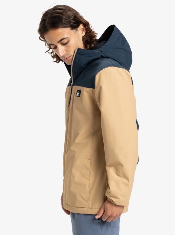 Quiksilver Overcast 3K Warm Lacivert Erkek Mont - Quiksilver (1)