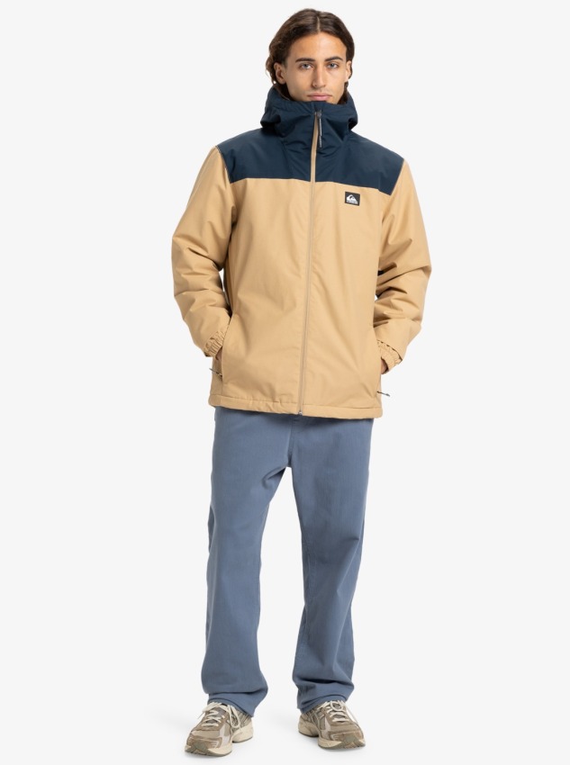 Quiksilver Overcast 3K Warm Lacivert Erkek Mont - 7
