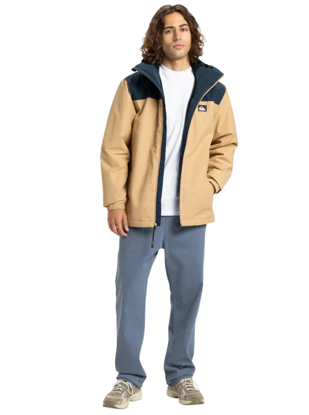 Quiksilver Overcast 3K Warm Lacivert Erkek Mont - 1