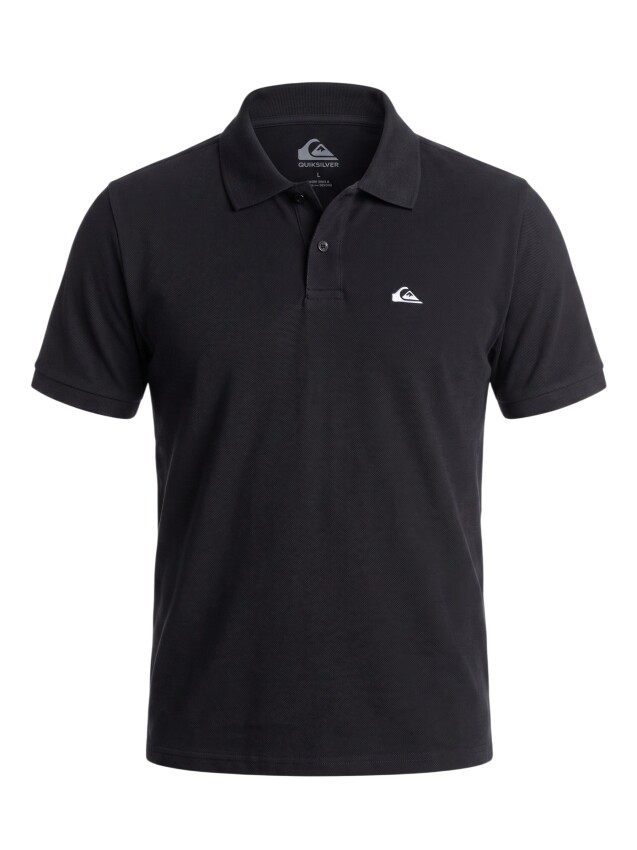 Quiksilver Pinnacle Siyah Erkek Polo Tshirt - 1