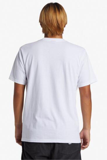 Quiksilver QS CLICKER LOGO DNA BEYAZ Erkek Tshirt - 3