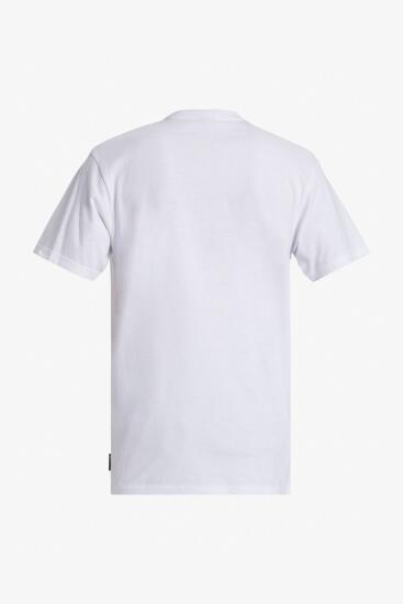 Quiksilver QS CLICKER LOGO DNA BEYAZ Erkek Tshirt - 5