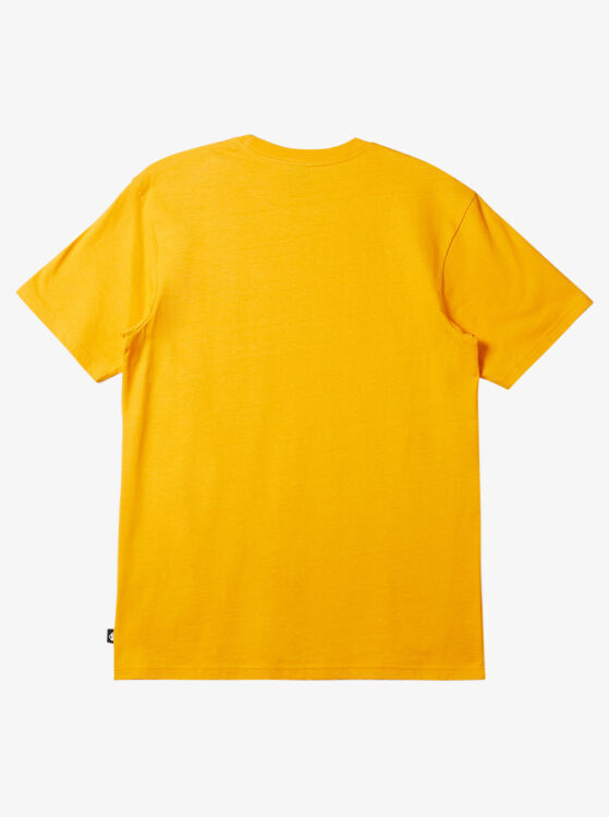 Quiksilver QS COMP LOGO DNA SARI Erkek Tshirt - 3