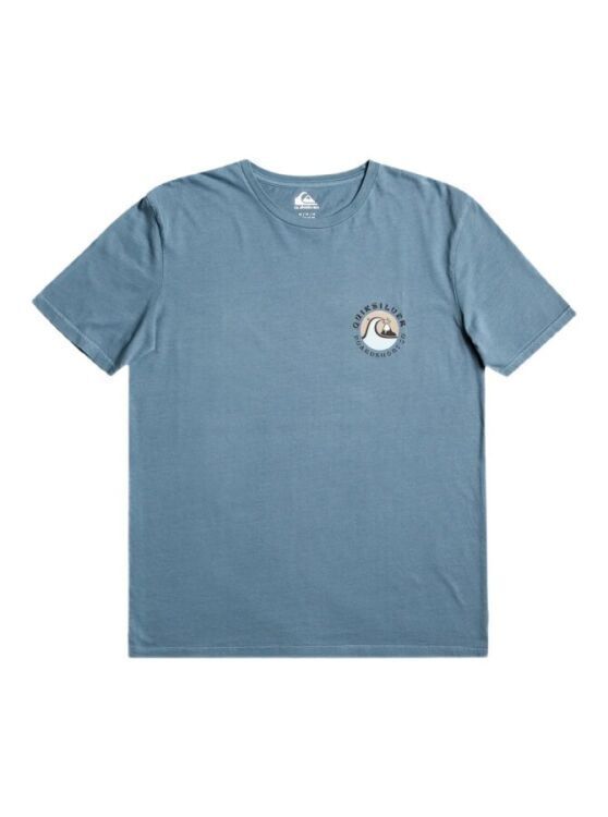 Quiksilver QSBUBBLESTAMP M TEES Mavi Erkek Tshirt - 5