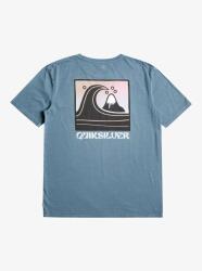 Quiksilver QSBUBBLESTAMP M TEES Mavi Erkek Tshirt - 2