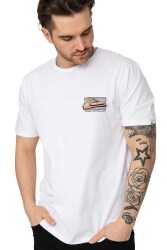 Quiksilver RETROFADE M TEES BEYAZ Erkek Tshirt - 2