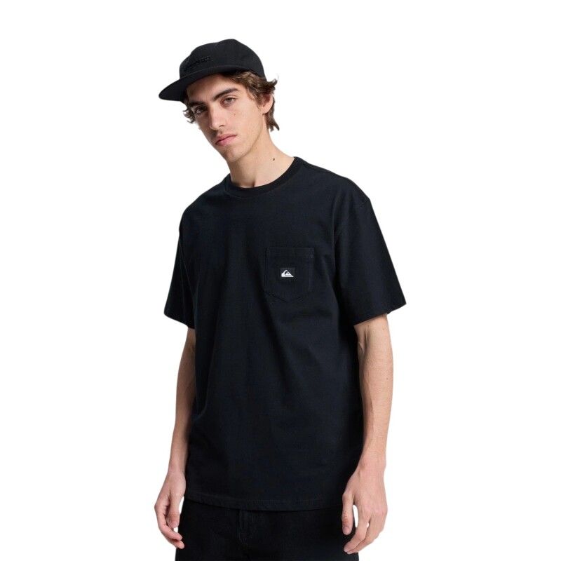 Quiksilver Salt Water Pock Antrasit Erkek Tshirt - 1