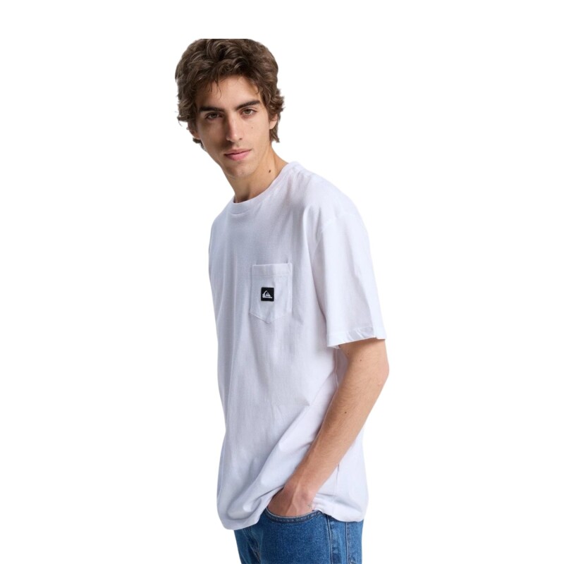 Quiksilver Salt Water Pock Beyaz Erkek Tshirt - 2