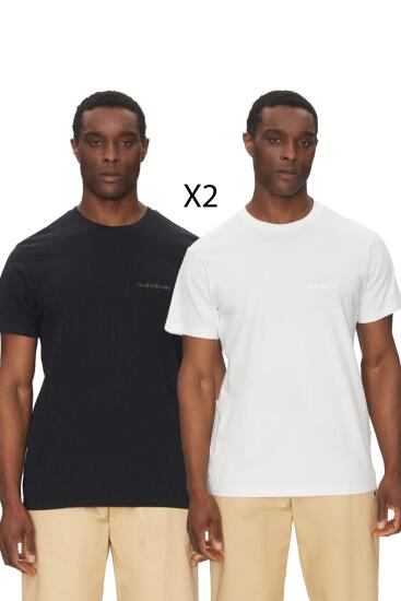 Quiksilver Salt Water Tee Pack Erkek 2'li Tshirt - 1