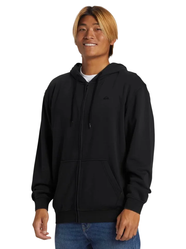 Quiksilver Salt Water Zip Hoodie Siyah Erkek Sweatshirt - 2
