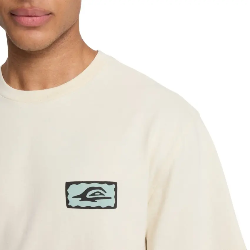 Quiksilver Serenity Splash Bej Erkek Tshirt - 4