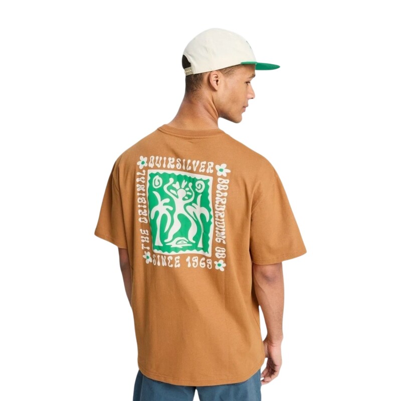 Quiksilver Serenity Splash Kahverengi Erkek Tshirt - 3