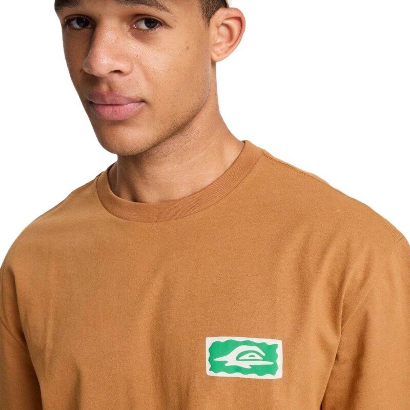Quiksilver Serenity Splash Kahverengi Erkek Tshirt - 4