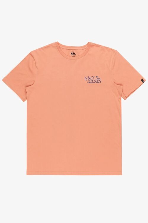 Quiksilver SHADOW KNOCK Turuncu Erkek Tshirt - 4