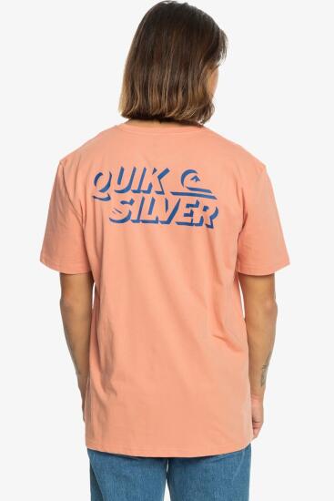 Quiksilver SHADOW KNOCK Turuncu Erkek Tshirt - 3