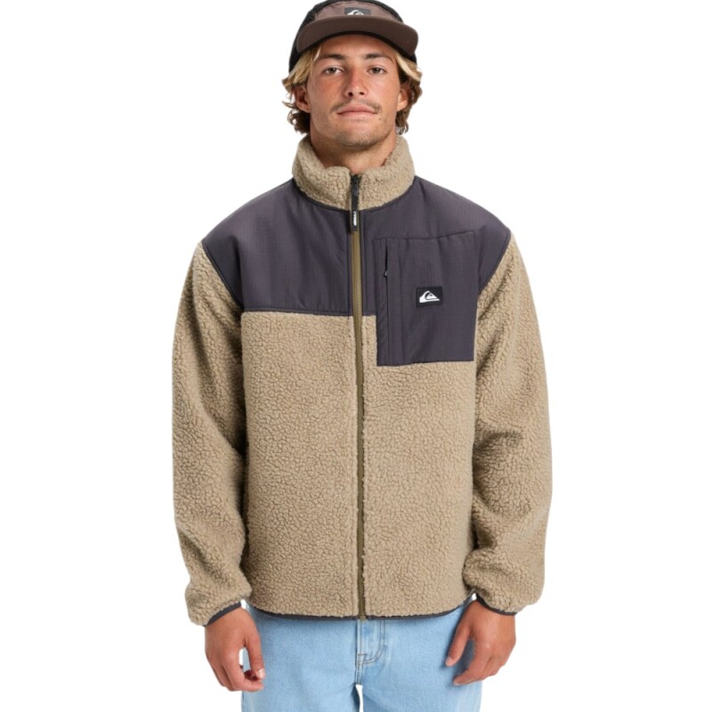 Quiksilver Shallow Water FZ Kahverengi Erkek Polar - 3