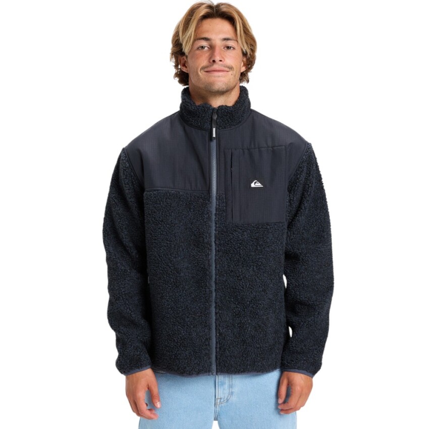Quiksilver Shallow Water FZ Lacivert Erkek Polar - 1