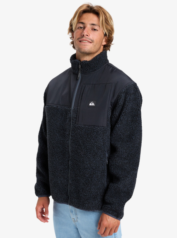 Quiksilver Shallow Water FZ Lacivert Erkek Polar - 2