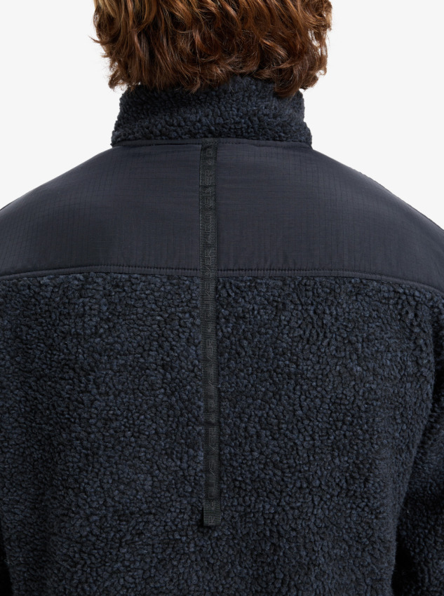 Quiksilver Shallow Water FZ Lacivert Erkek Polar - 4