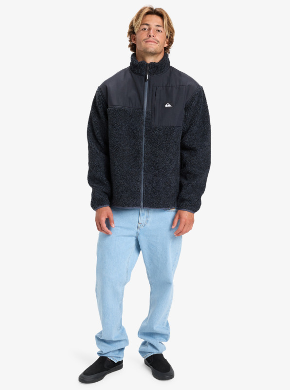 Quiksilver Shallow Water FZ Lacivert Erkek Polar - 5