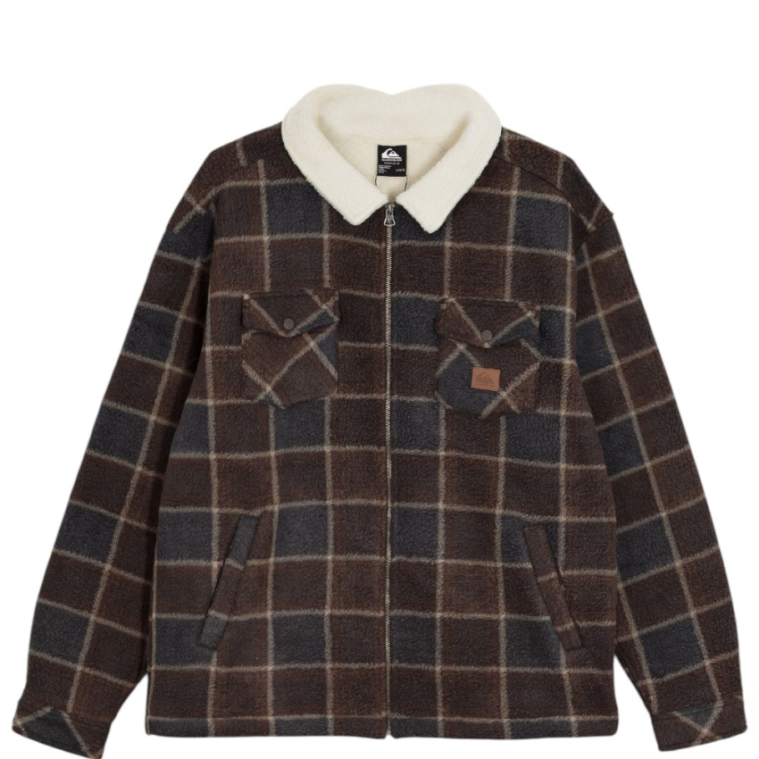Quiksilver Sherpa Kahverengi Erkek Polar - 1