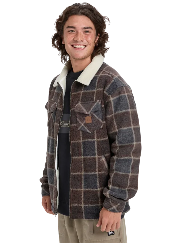 Quiksilver Sherpa Kahverengi Erkek Polar - 2
