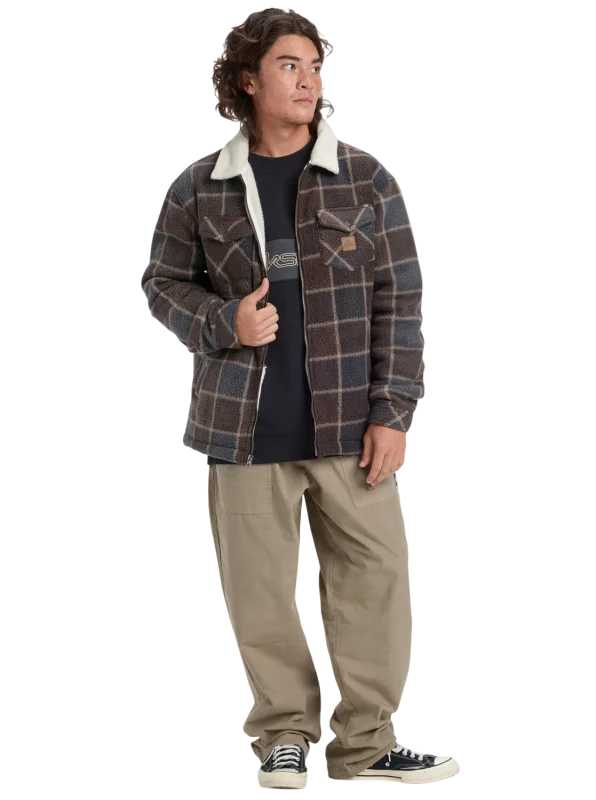 Quiksilver Sherpa Kahverengi Erkek Polar - 3