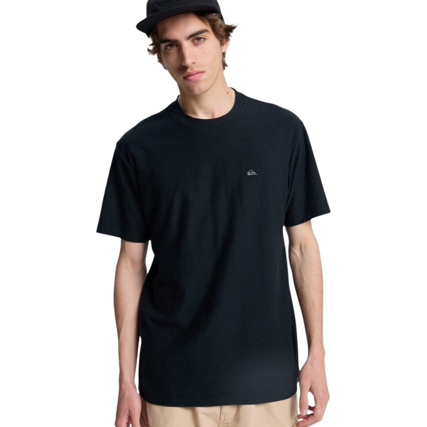Quiksilver Slub Roundneck Antrasit Erkek Tshirt - 1