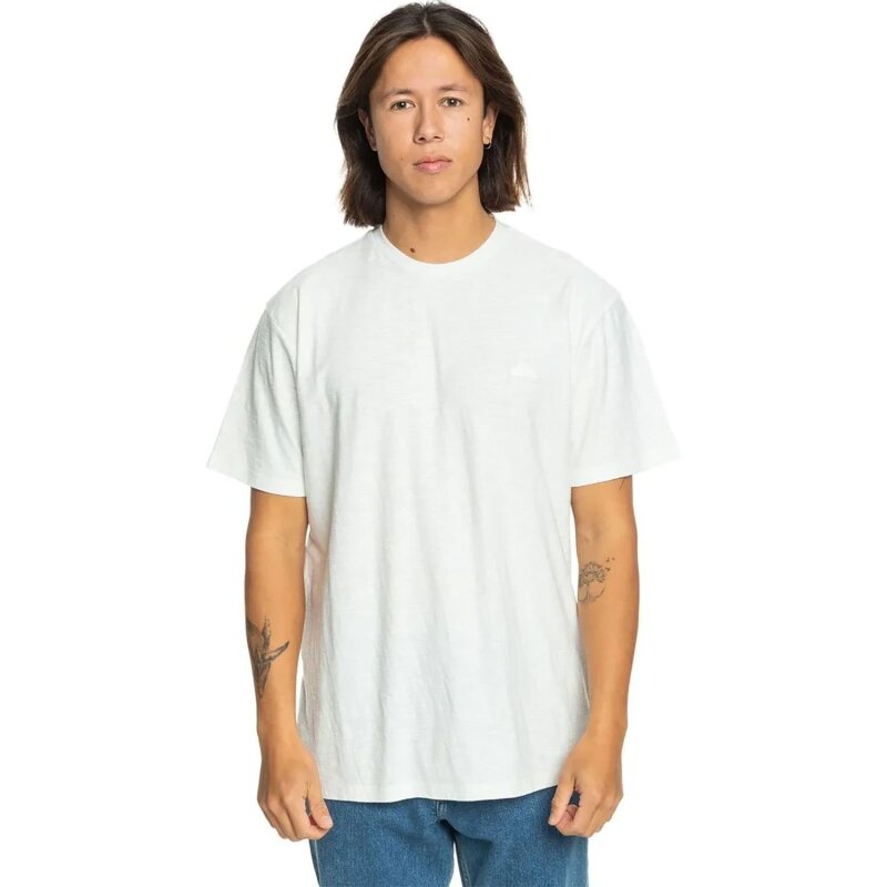 Quiksilver SLUB ROUNDNECK BEYAZ Erkek Tshirt - 3