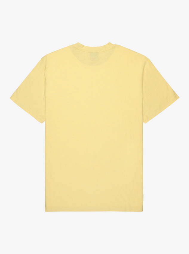 Quiksilver Slub Roundneck Yeşil Erkek Tshirt - 6