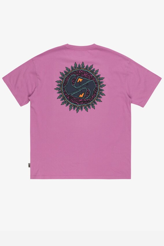 Quiksilver SPIN CYCLE SS Mor Erkek Tshirt - 2