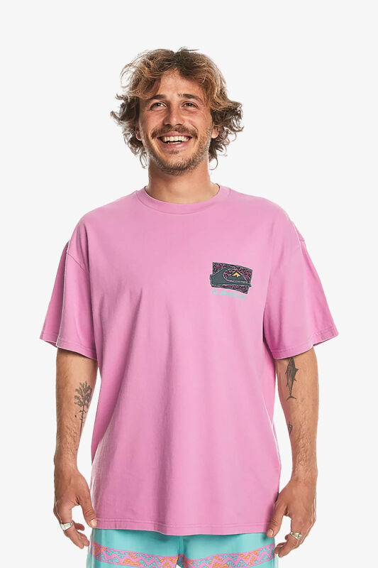 Quiksilver SPIN CYCLE SS Mor Erkek Tshirt - 3