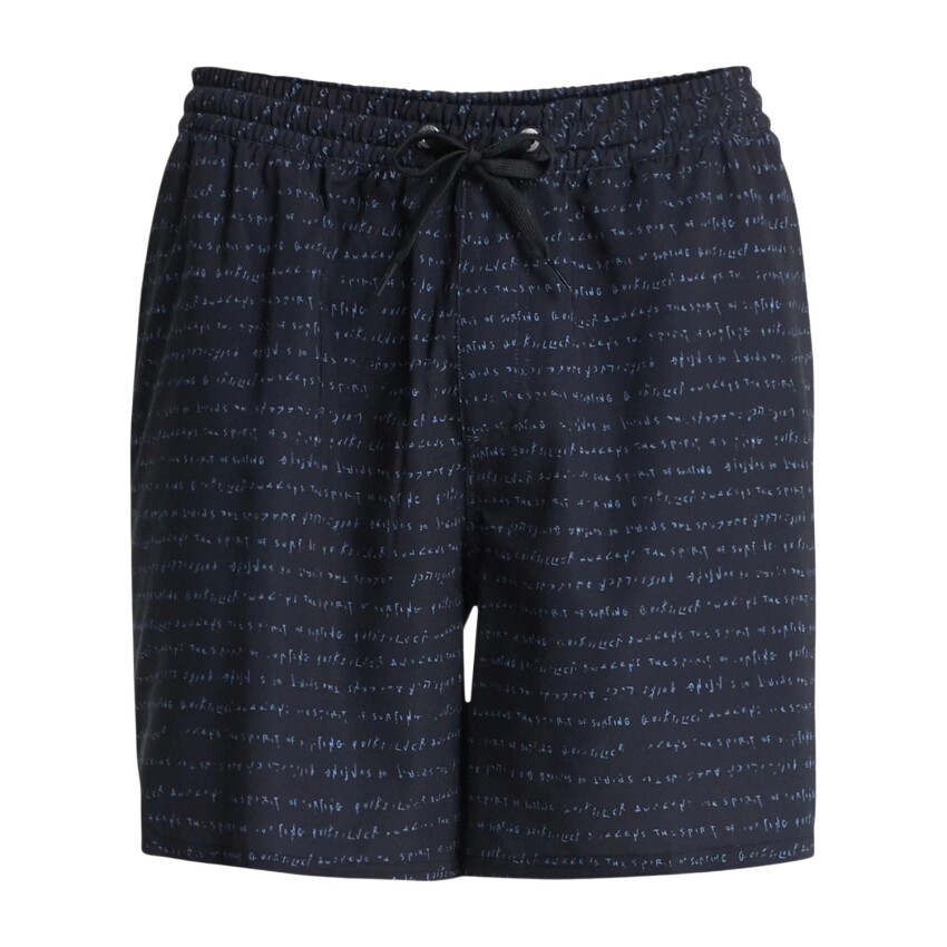 Quiksilver Strech Printed Antrasit Erkek Mayo - 2