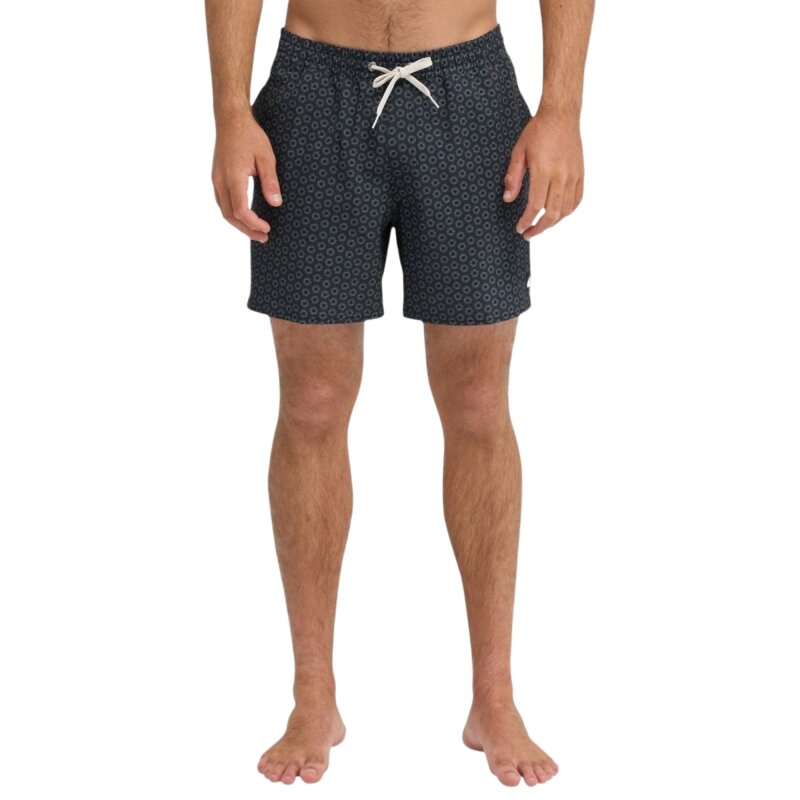 Quiksilver Strech Printed Antrasit Erkek Mayo - Quiksilver