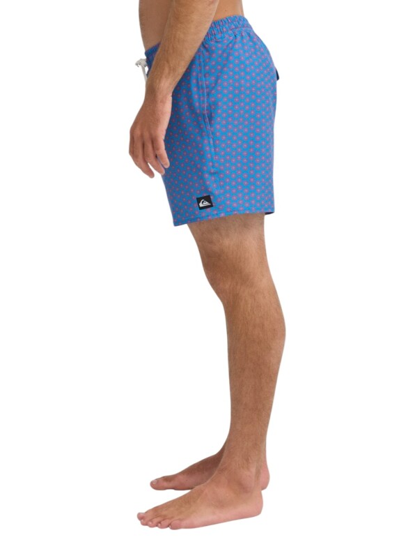 Quiksilver Strech Printed Mavi Erkek Mayo - 2