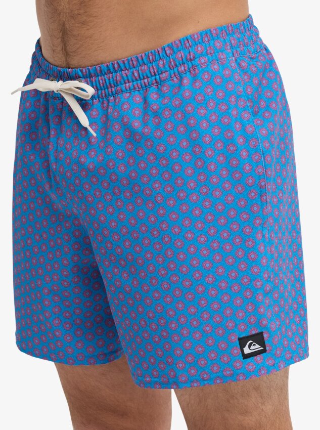 Quiksilver Strech Printed Mavi Erkek Mayo - 3