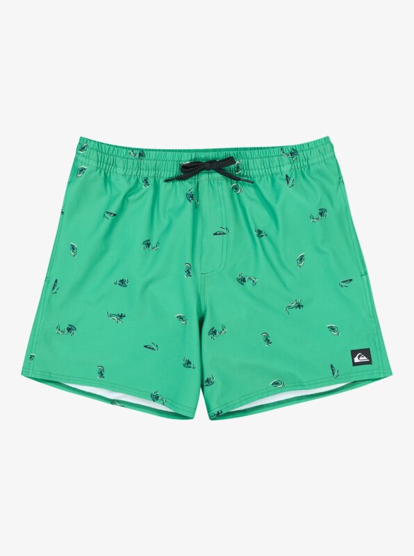 Quiksilver Strech Printed Yeşil Erkek Mayo - 7