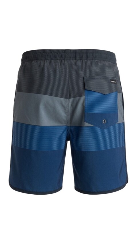 Quiksilver Strech Scallop Antrasit Erkek Mayo - 2