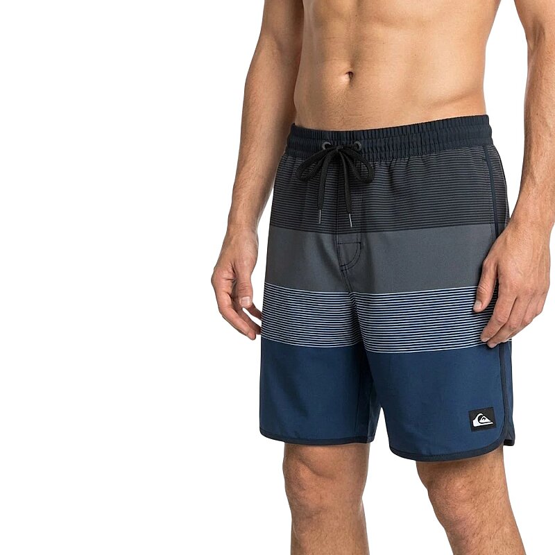 Quiksilver Strech Scallop Antrasit Erkek Mayo - Quiksilver