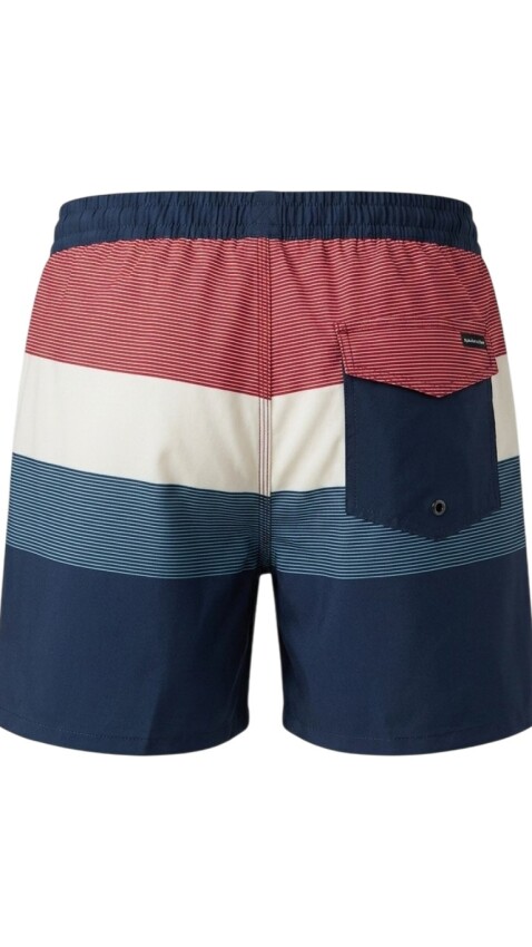 Quiksilver Strech Scallop Lacivert Erkek Mayo - 2