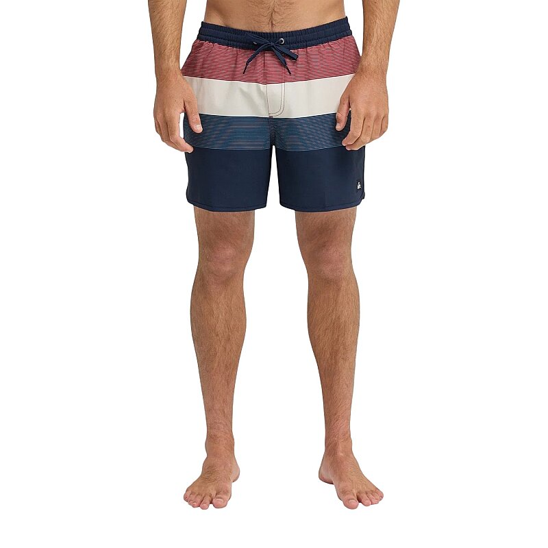 Quiksilver Strech Scallop Lacivert Erkek Mayo - Quiksilver