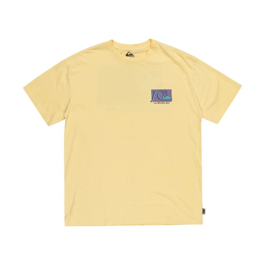 Quiksilver TAKE US BACK BUBBLE SS SARI Erkek Tshirt - 1