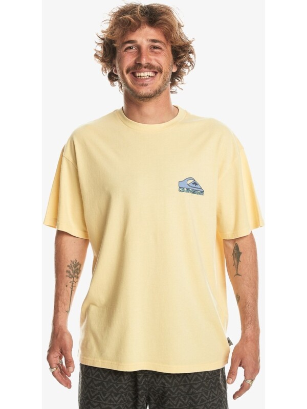 Quiksilver TAKE US BACK BUBBLE SS SARI Erkek Tshirt - 3