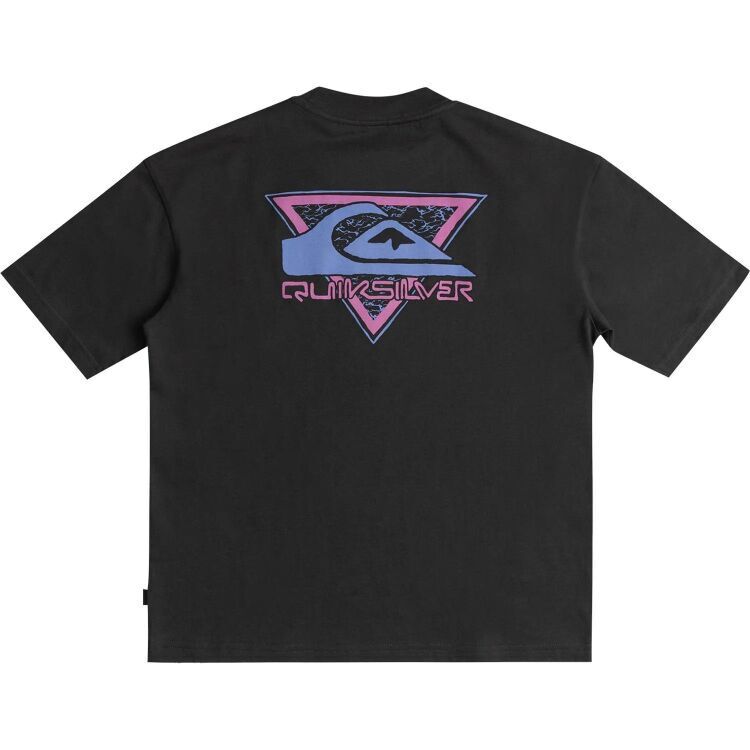 Quiksilver TAKE US BACK LOGO SS SİYAH Erkek Tshirt - 4