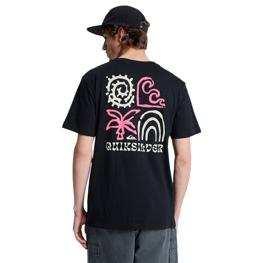 Quiksilver Tap In Antrasit Erkek Tshirt - 2