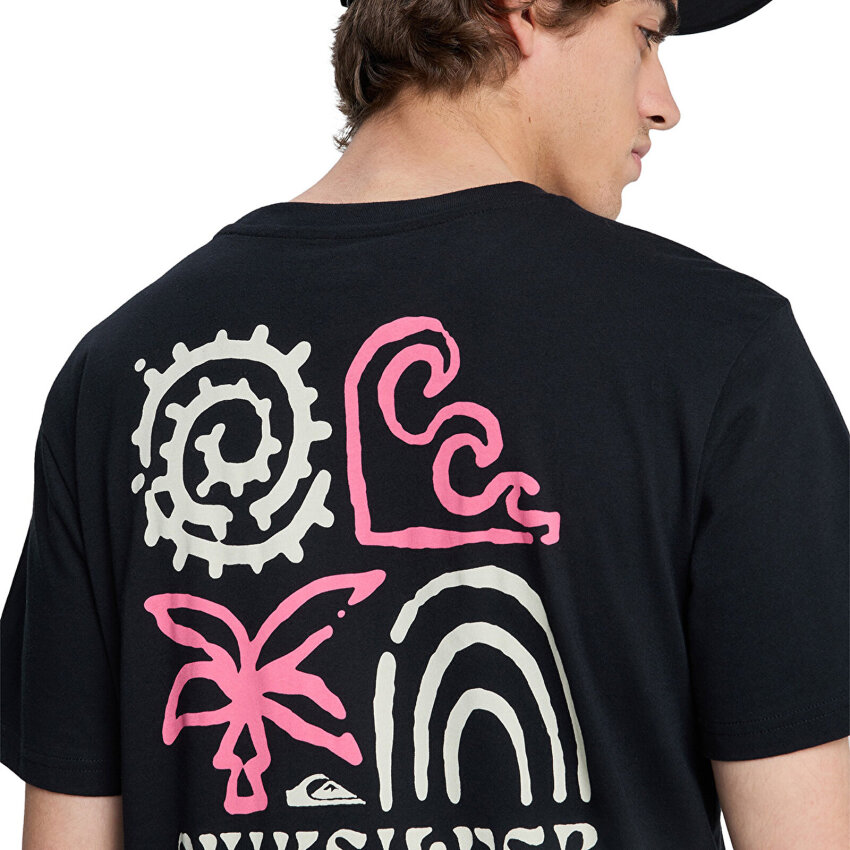 Quiksilver Tap In Antrasit Erkek Tshirt - 5