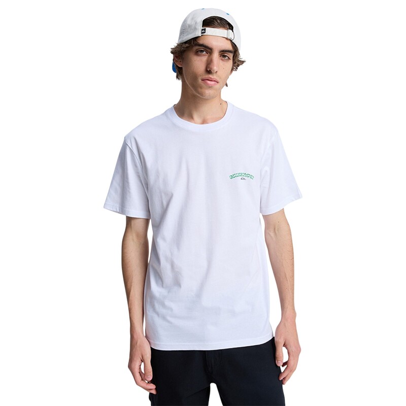Quiksilver Tap In Beyaz Erkek Tshirt - Quiksilver
