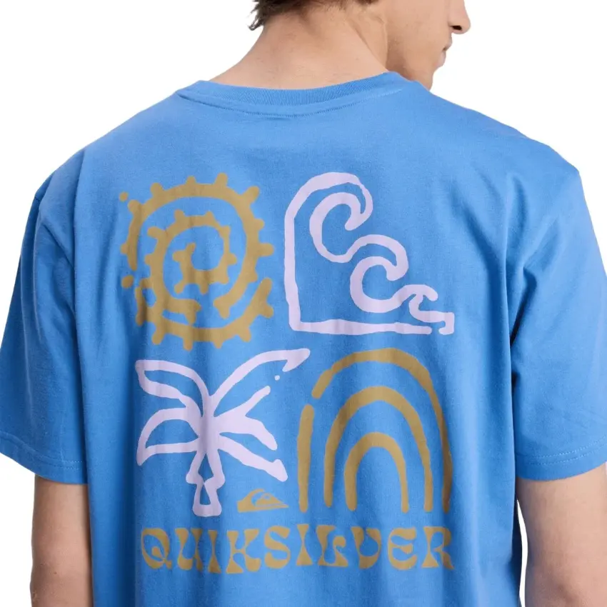 Quiksilver Tap In Mavi Erkek Tshirt - 5