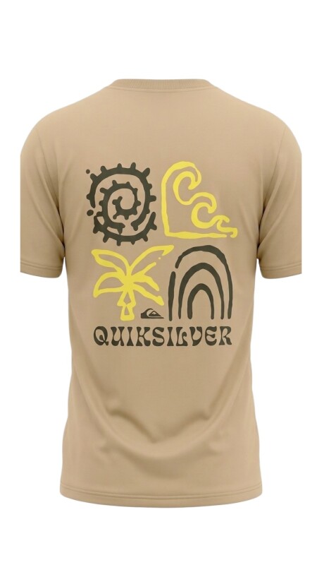 Quiksilver Tap In Pembe Erkek Tshirt - 2
